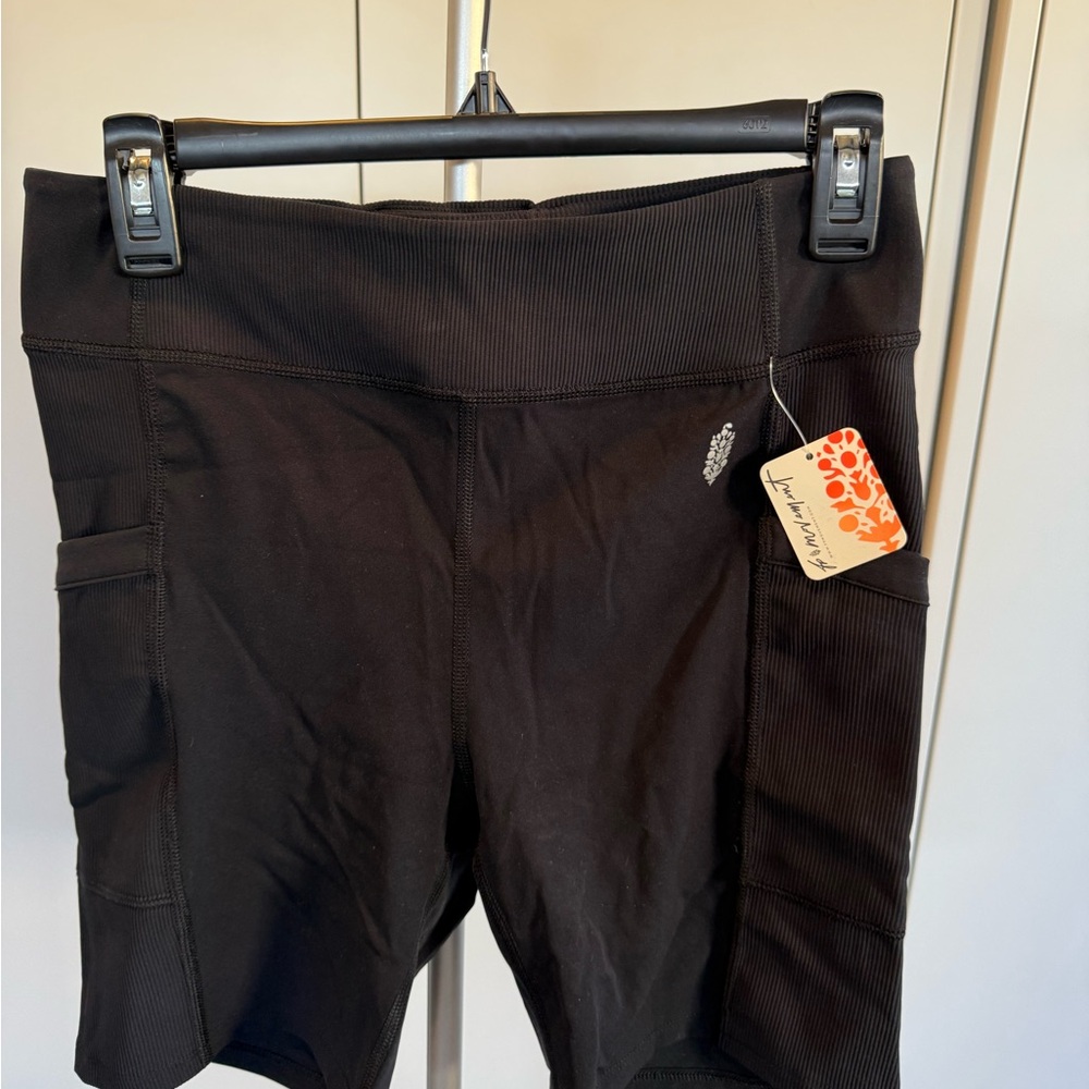 FP Movement by Free People Black Bike Shorts